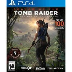Shadow of the Tomb Raider DE )Playstation 4)